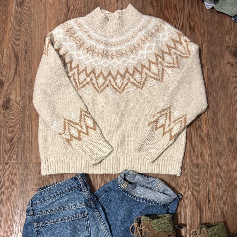 Fair isle sweater